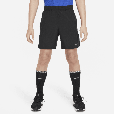 Nike Dri-fit Challenger Big Kids' (boys') Training Shorts In Black