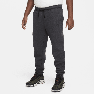 Nike Sportswear Tech Fleece Big Kids' (boys') Pants (extended Size) In Grey