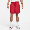 Nike Men's Club Woven Flow Shorts In Red