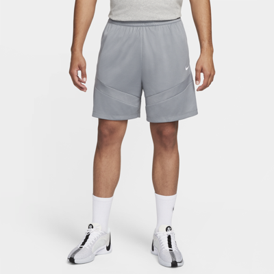 Nike Men's Icon Dri-fit 6" Basketball Shorts In Grey