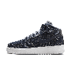 Nike Women's Air Force 1 '07 Mid Shoes In Blue