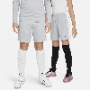 Nike Dri-fit Academy23 Kids' Soccer Shorts In Grey