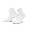 Nike Unisex Unicorn Dri-fit Adv Cushioned Ankle Socks (1 Pair) In White