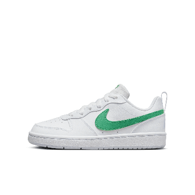 Nike Court Borough Low Recraft Big Kids' Shoes In White