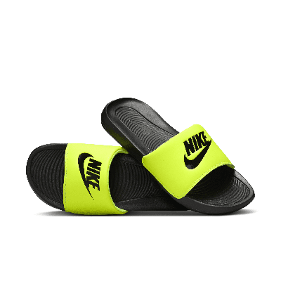 Nike Men's Victori One Slides In Black