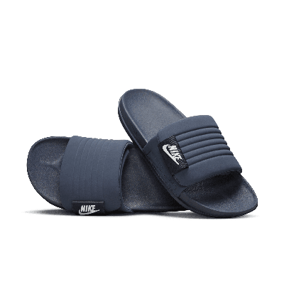 Nike Men's Offcourt Adjust Slides In Blue