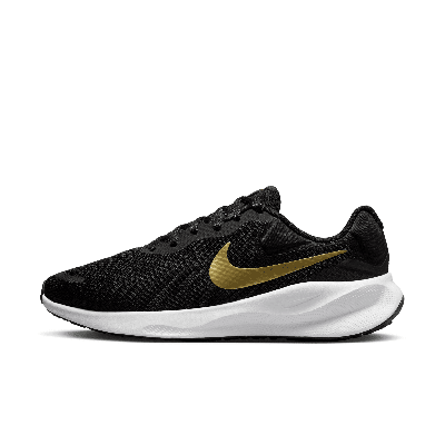 Nike Women's Revolution 7 Road Running Shoes (extra Wide) In Black