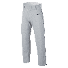 Nike Vapor Select Big Kids' (boys') Baseball Pants In Grey