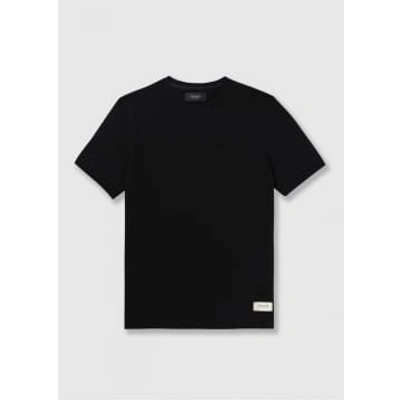 Android Homme Mens Reg Fit Rib Interest T-shirt In Black