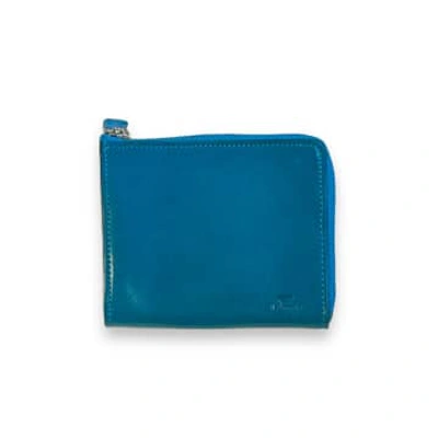 Il Bussetto Isola Wallet Teal 26 In Blue