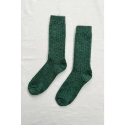 Le Bon Shoppe Emerald Margot Socks In Green