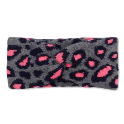 Somerville Pink Leopard Print Headband