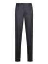 Canali Straight-leg Tailored Trousers In Grey