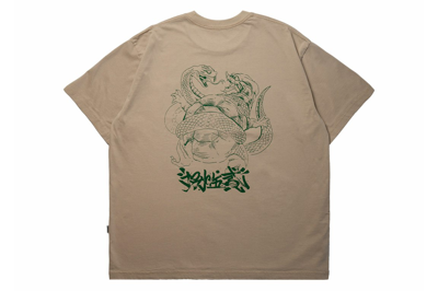 Pre-owned Stockx X Lakh Hong Kong City Series 2.0 T-shirt Sand/black Tortoise