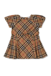 BURBERRY BURBERRY KIDS CHECKED BOW
