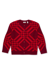 BURBERRY BURBERRY KIDS CHECKED KNIT CARDIGAN