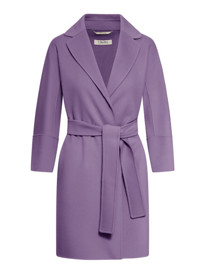 's Max Mara Belted Long In Purple