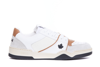 Dsquared2 Spiker Leaf-embroidered Leather Sneakers In White