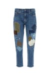 Polo Ralph Lauren Patchwork-design Cropped Jeans