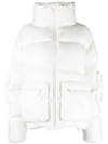 CORDOVA WHITE MOGUL PUFFER SKI JACKET