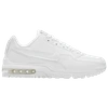 Nike Men's Air Max Ltd 3 Running Sneakers From Finish Line In White/white/white