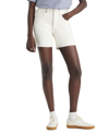 Levi's 501 Mid Thigh Shorts Ecru Booper No Damage In White