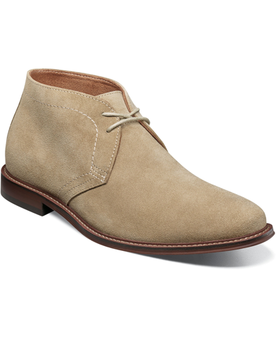 Stacy Adams Men's Martfield Plain Toe Chukka Boots In Sand