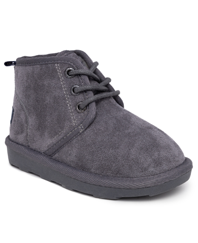 Nautica Babies' Toddler Boys Dulverton Cold Weather Lace Up Boots In Gray