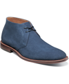 Stacy Adams Martfield Chukka In Navy Suede