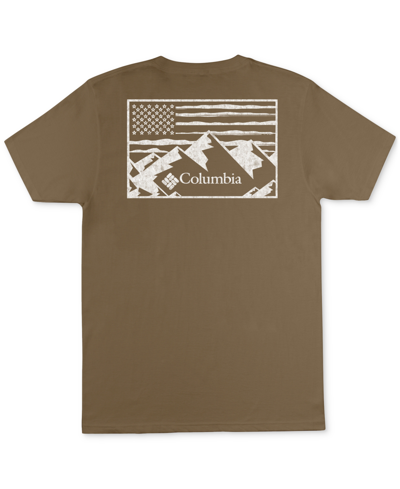 Columbia Men's Mountain Majesty Logo Graphic T-shirt In Delta