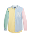 Polo Ralph Lauren Big Boys Cotton Oxford Shirt In Funshirt