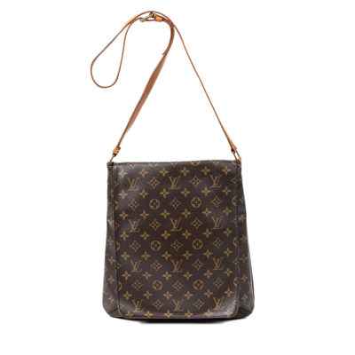 Pre-owned Louis Vuitton Musette In Brown