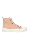 Ash Woman Sneakers Blush Size 7 Soft Leather In Pink