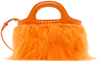 MARNI SSENSE EXCLUSIVE ORANGE TROPICALIA MICRO TOTE