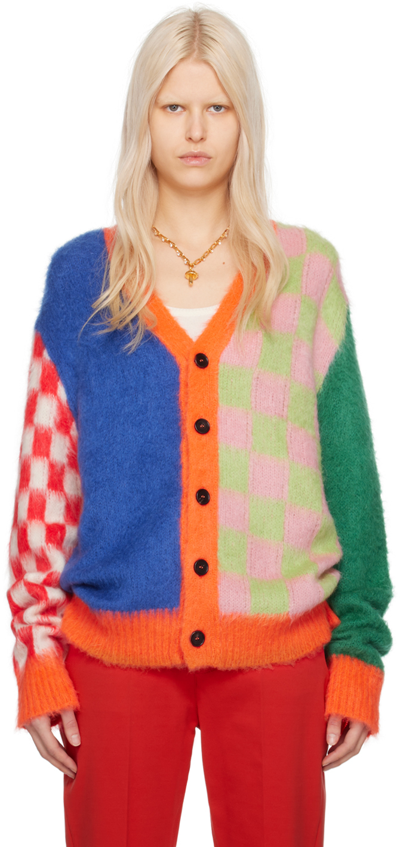 Marni Ssense Exclusive Multicolor Cardigan In 00x99 Multi