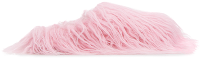 Marni Ssense Exclusive Pink Fussbett Sabot Loafers In 00c09 Light Pink
