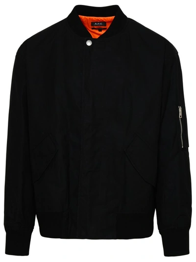 A.p.c. Hamilton Jacket In Black