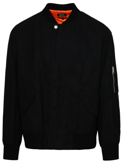 Apc Hamilton Jacket In Negro