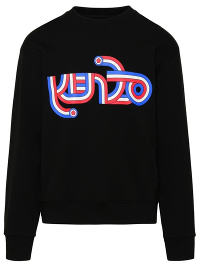 Kenzo Black Cotton Sweatshirt