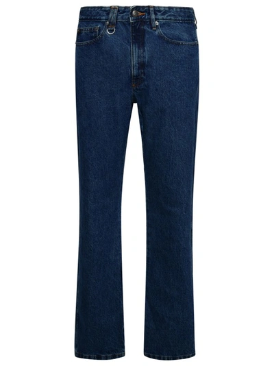 Apc Jeans Ayrton In Denim Blu In Blue