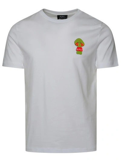 Apc Remy White Cotton T-shirt
