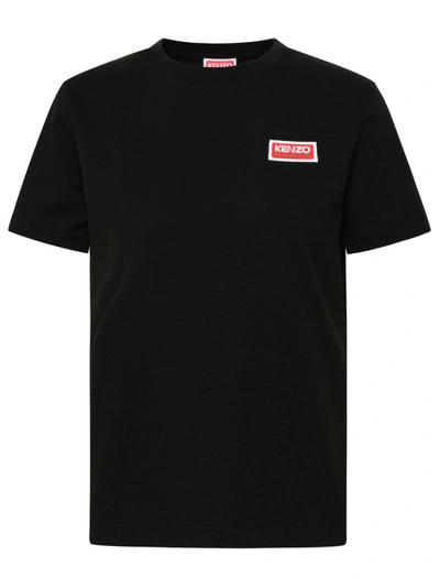 Kenzo Logo-print Cotton T-shirt In Black