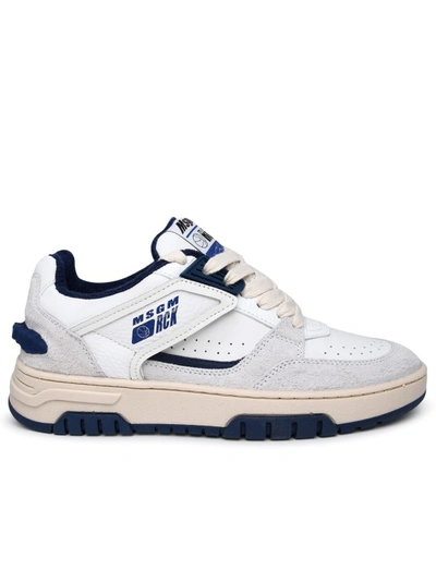 Msgm Trainer New Rck In White