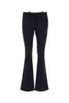OFF-WHITE OFF WHITE WOMAN MIDNIGHT BLUE WOOL PANT