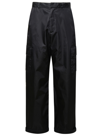 Off-white Drill Cargo Pant In Black