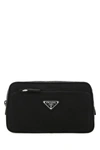 PRADA PRADA MAN BLACK RE-NYLON BELT BAG