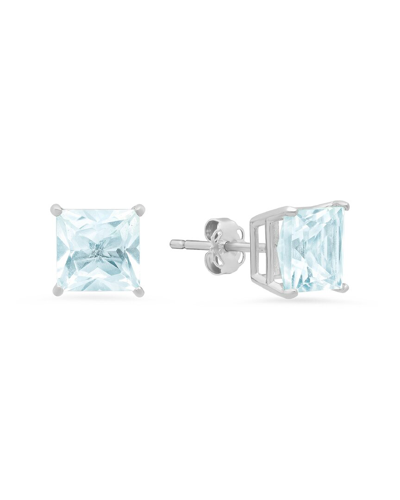 Max + Stone Maxcolor 14k 2.50 Ct. Tw. Aquamarine Studs