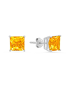 Max + Stone Maxcolor 14k 2.80 Ct. Tw. Citrine Studs