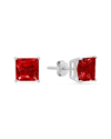 Max + Stone Maxcolor 14k 3.20 Ct. Tw. Lab-grown Ruby Studs