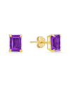 Max + Stone Maxcolor 14k 1.50 Ct. Tw. Amethyst Studs